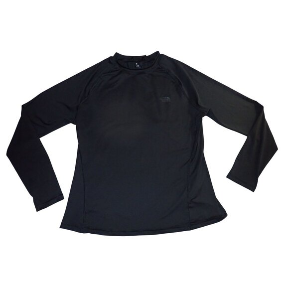 THE NORTH FACE Women's‎ Class V Water Top, TNF Black Long Sleeve Rashguard XL - Picture 1 of 7